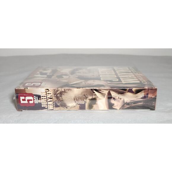 The John Wayne 10 Full Length Movies Collection 5 DVD's Box Set 2003 Brand New - Picture 5 of 6